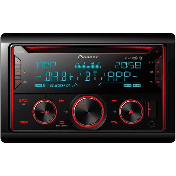 Pioneer Autoradio Fh-s820dab Musta
