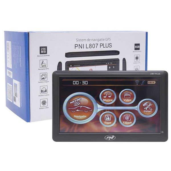 Pni Autoradio Näytöllä L807 Plus Musta