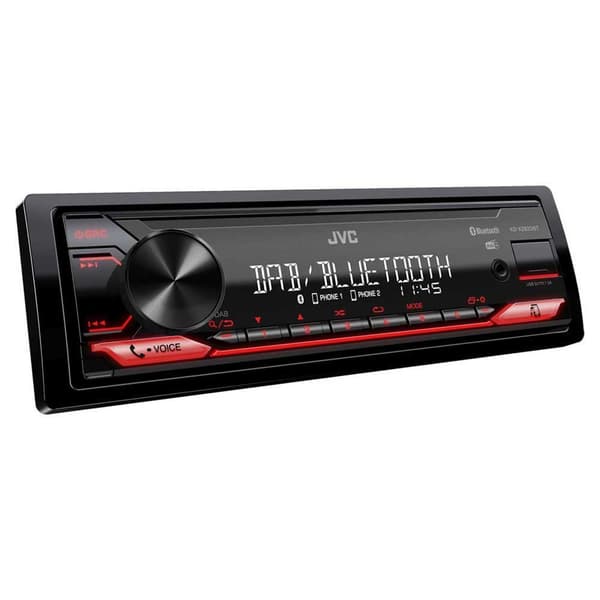 Jvc Radio Mp Kd-x282dbt 3 Spiller Bluetooth Søvfarvet