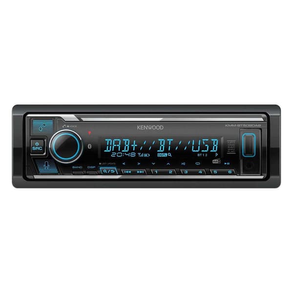 Kenwood Radio Mp Kmmbt508dab 3 Pelaaja Bluetooth Hopeinen