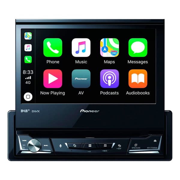 Pioneer Bilradio Avh-z7200dab Sort