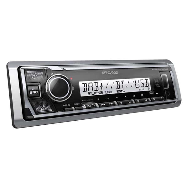Kenwood Radio Mp Kmrm508dab 3 Pelaaja Bluetooth Hopeinen