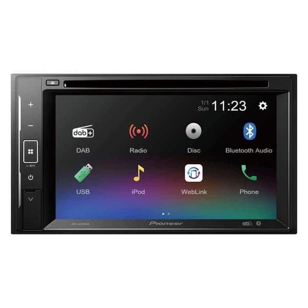 Pioneer Media Pelaaja Avh-a240dab 6.2´´ Hopeinen