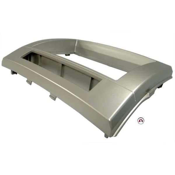 1DIN bilradio fascia - Toyota - Corolla Verso 2 ap05 - Silver - Förvaringsfack - Kompatibel 2005+