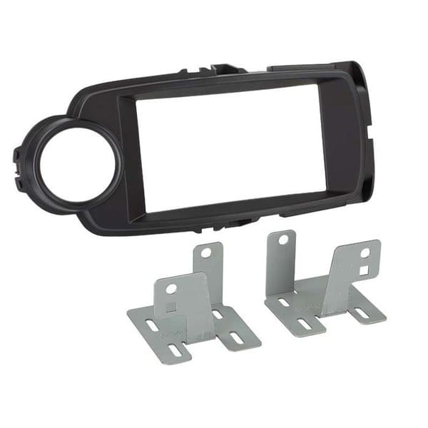 2-DIN-fasadadapter för Toyota Yaris 2014 > svart