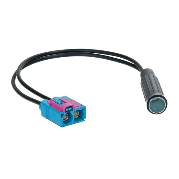 Antennadapter >dubbel Fakra>DIN (f) Audi/Seat/Skoda/VW
