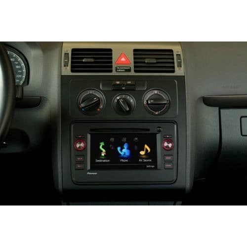 Dubbel DIN bilradio fascia - Pioneer - För Suzuki Swift - Svart - Referens 381292-01 - Import från Tyskland