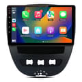Miniatyrbild 1 av 6: AWESAFE Android 12 bilradio för Peugeot 107 Toyota Aygo Citroen C1, 1GB+32GB med 10-tumsskärm Carplay GPS Bluetooth Android Auto
