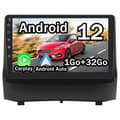 Miniatyrbild 1 av 6: AWESAFE Android 12 bilradio för Ford Fiasta 2009-2014 [1GB+32GB] 9-tums pekskärm med Carplay Android Auto GPS WiFi FM