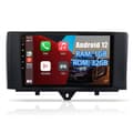 Miniatyrbild 1 av 6: AWESAFE Android 12 bilradio för Mercedes Benz Smart 2011-2015, 1GB+32GB 9-tumsskärm med Carplay GPS WiFi Bluetooth Android Auto