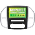 Miniatyrbild 1 av 6: AWESAFE Android 12 bilradio för Mercedes Benz Vito 2014-2020, 1GB+32GB 10 tum med Carplay GPS WiFi Bluetooth Android Auto
