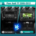 Miniatyrbild 3 av 6: AWESAFE Android 12 bilradio för Audi TT MK2 8J(2006-2012)[2GB+32GB] med 7'' Carplay Wireless/Android Auto GPS WiFi BT USB FM RDS