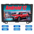 Miniatyrbild 1 av 6: AWESAFE Android 12 bilradio för Honda CRV (2007-2011) 1GB + 32GB 9-tums pekskärm med Carplay Android Auto RDS GPS WiFi
