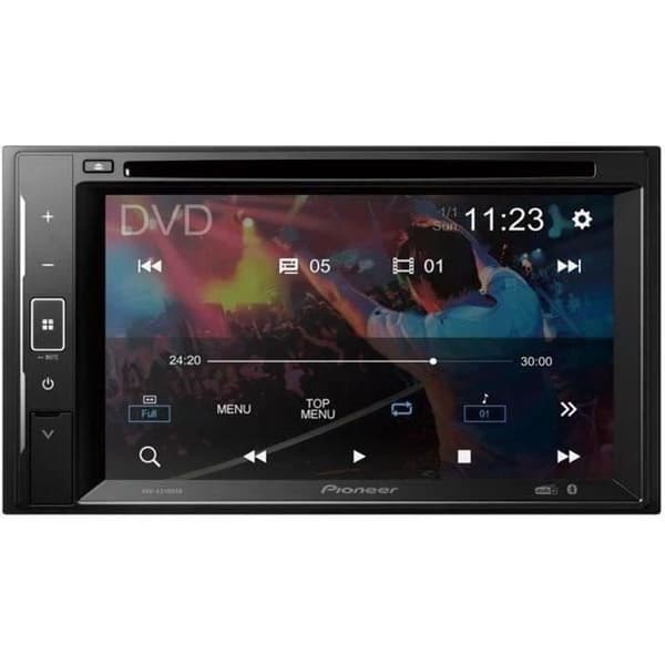 Bilradio - PIONEER - AVH-A240DABDAB - DVD - USB - 2 DIN - 6,2" - DAB+ - Bluetooth
