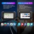 Miniatyrbild 4 av 6: AWESAFE Android 13 2GB+64GB bilradio för Mercedes-Benz Vito Viano Sprinter W639/B-Class W245/W169 8"-skärm Carplay Android Auto