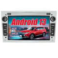 Miniatyrbild 1 av 6: AWESAFE 4G Android 13 4GB+64GB bilradio för Opel, 7-tumsskärm med Carplay Android Auto USB SD RDS Bluetooth - Grå