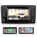 Miniatyrbild 1 av 6: AWESAFE Android 13 2GB+64GB bilradio för Mercedes Benz ML-Class W164/GL-Class X164 (2005-2012) 7-tumsskärm Carplay Android Auto