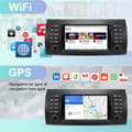 Miniatyrbild 3 av 6: AWESAFE 4G Android 13 6GB+128GB bilradio för BMW E39 (1996-2003) med GPS Carplay Android Auto Bluetooth Mirrorlink WiFi