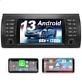 Miniatyrbild 1 av 6: AWESAFE 4G Android 13 6GB+128GB bilradio för BMW E39 (1996-2003) med GPS Carplay Android Auto Bluetooth Mirrorlink WiFi