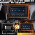 Miniatyrbild 2 av 5: AWESAFE 4G Android 13 Bilradio 6GB+128GB för Mercedes Benz CLK W209 W203 W463 W208 med Carplay Android Auto 7-tumsskärm GPS FM RDS