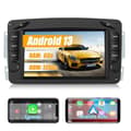 Miniatyrbild 1 av 5: AWESAFE 4G Android 13 Bilradio 6GB+128GB för Mercedes Benz CLK W209 W203 W463 W208 med Carplay Android Auto 7-tumsskärm GPS FM RDS