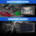 Miniatyrbild 6 av 6: AWESAFE 4G Android 13 6GB+128GB Bilradio för Opel, 7-tumsskärm med Carplay Android Auto USB SD RDS Bluetooth Grå