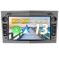 Miniatyrbild 1 av 6: AWESAFE 4G Android 13 6GB+128GB Bilradio för Opel, 7-tumsskärm med Carplay Android Auto USB SD RDS Bluetooth Grå