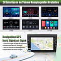 Miniatyrbild 4 av 6: AWESAFE 4G Android 13 Bilradio 6GB+128GB för Megane 2,7 tums skärm Carplay Android Auto Bluetooth WiFi RDS GPS FM