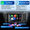 Miniatyrbild 3 av 6: AWESAFE 8'' 4G Android 13 bilradio 6GB+128GB för Mercedes-Benz C-Klass CLC-Klass W203 (2008-2010) CLK-Klass W209 (2005-2011)