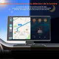 Miniatyrbild 2 av 6: TOGUARD 9" Autoradio Carplay Trådlös Framkamera 4K+1080P Backkamera för Apple Carplay/Android Auto TF-kort 64G