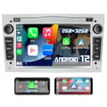 Miniatyrbild 1 av 4: AWESAFE Android 12 bilradio för Opel, 2GB+32GB 7 tum med Carplay Android Auto USB SD RDS Bluetooth - Grå