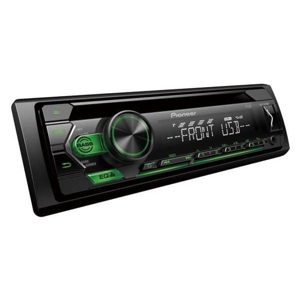 PIONEER DEH-S120UBG BILRADIO, GRÖN BELYSNING