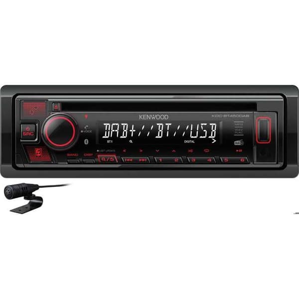 Autoradio CD/FM/DAB+/USB/Bluetooth KENWOOD KDC-BT450DAB