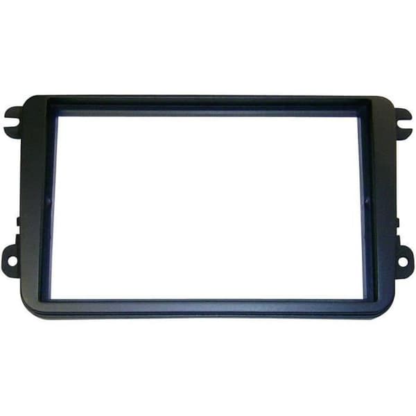 2 DIN bilradio frontpanel VW Caddy/Golf V/Touran