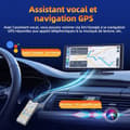 Miniatyrbild 3 av 6: CAMPARK Bilstereo Carplay Trådlöst 9.26'' Pekskärm Röststyrning för Apple CarPlay Android Auto Bil Bluetooth WiFi GPS