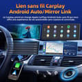 Miniatyrbild 2 av 6: CAMPARK Bilstereo Carplay Trådlöst 9.26'' Pekskärm Röststyrning för Apple CarPlay Android Auto Bil Bluetooth WiFi GPS