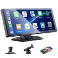 Miniatyrbild 1 av 6: CAMPARK Bilstereo Carplay Trådlöst 9.26'' Pekskärm Röststyrning för Apple CarPlay Android Auto Bil Bluetooth WiFi GPS