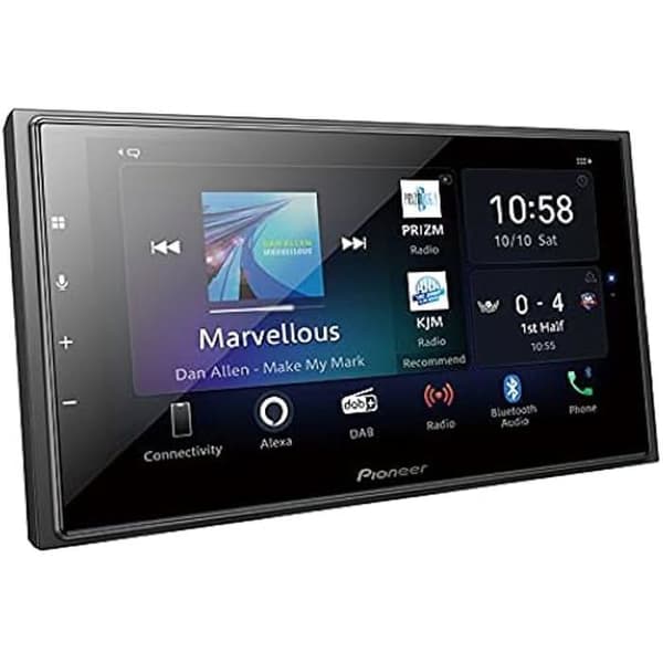 Videoningssystem - PIONEER - SPH-EVO64DAB - Double-Din - Färg Svart - Ljud av hög kvalitet