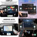 Miniatyrbild 3 av 4: INN Carplay Bluetooth Bilradio med Android Auto 5 tums pekskärm GPS Navigationsradio med backkamera Mirror Link Wi