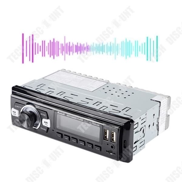 TD® Bilstereo MP3-kort U Disk Surround Ljudkvalitet Inbyggd trådlös FM-radio DVD CD Dold bil Inbyggd MP3-spelare
