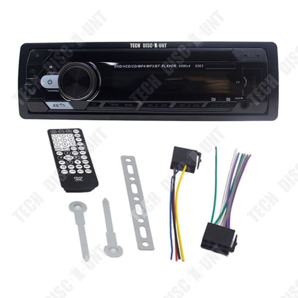 TD® Bluetooth bilradio CD DVD-spelare bil 24V bil MP3 stereo bluetooth handsfree radioljud för bil