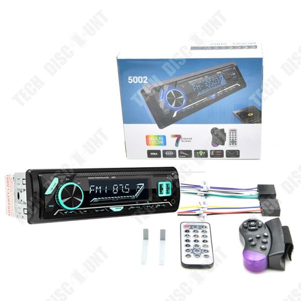 TD® Bilradio bluetooth Bil MP3-spelare bluetooth Dubbel USB Snabbladdning Fyrkantig hållare Bil MP3 för bil