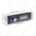 Miniatyrbild 4 av 4: TD® Bluetooth Bilradio Dubbel USB MP3-spelare Bluetooth Talk USB Flash Drive Plug and Play DAB Digital Radio för bil
