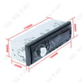 Miniatyrbild 4 av 4: TD® Universal 12V Bluetooth bilradio för bil bluetooth mp3-spelare som stöder TF-kort U disk FM bilradio svart