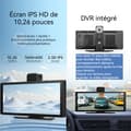 Miniatyrbild 2 av 4: INN Autoradio Bärbar 32G SD Bil MP5 10,26 tum med backkamera och dashcam Carplay och Android