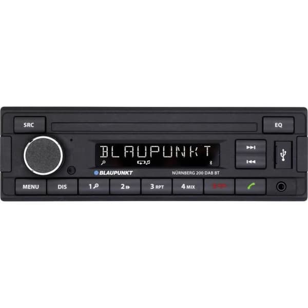 Blaupunkt Nürnberg 200 DAB BT Bilradio Bluetooth handsfree-kit, DAB+-tuner