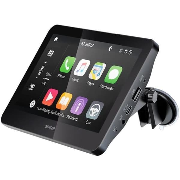 Visa automatisk Car Play och Android Auto - Sencor - SCT M750