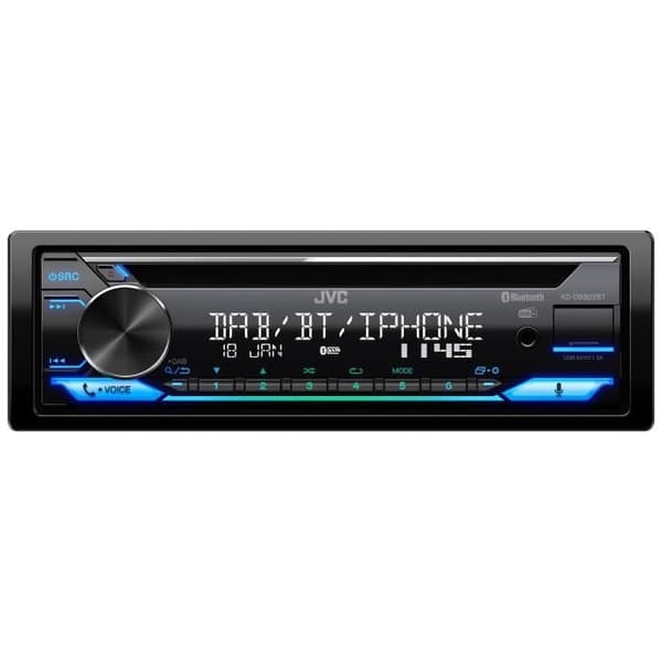 JVC bilradio - KD-DB922BT - CD - USB - iPod - Bluetooth - DAB+