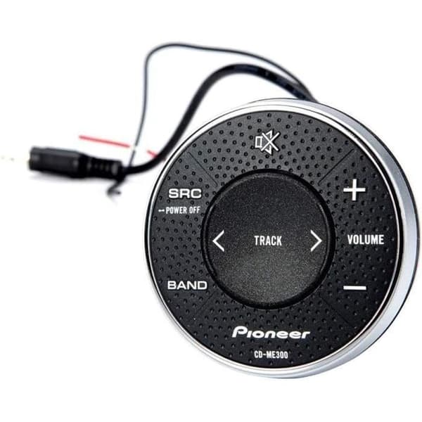 Trådbunden fjärrkontroll - Pioneer - CD-ME300 Marine - Vattentålig - 7,4m kabel - Svart