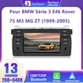 Miniatyrbild 1 av 4: Junsun Autoradio Android 13 2Go+64Go för BMW E46 Rover 75 MG ZT Carplay Android Auto med 7'' Pekskärm GPS Bluetooth WiFi